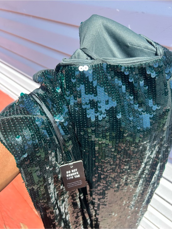 Express Dresses & Skirts - Express Emerald Sequin Party Dress